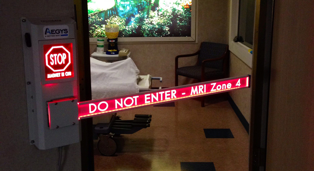 The gateway to MRI room safety is here